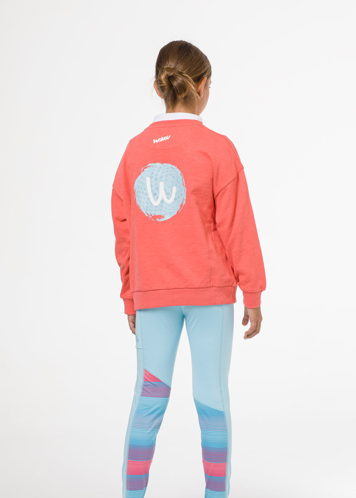 Coral golf sweatshirt for boys
