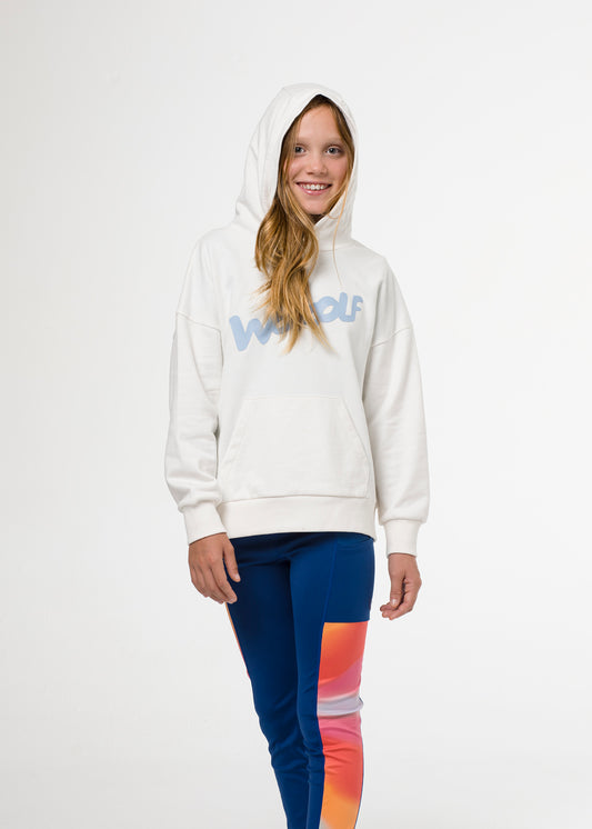 White golf hoodie for boys