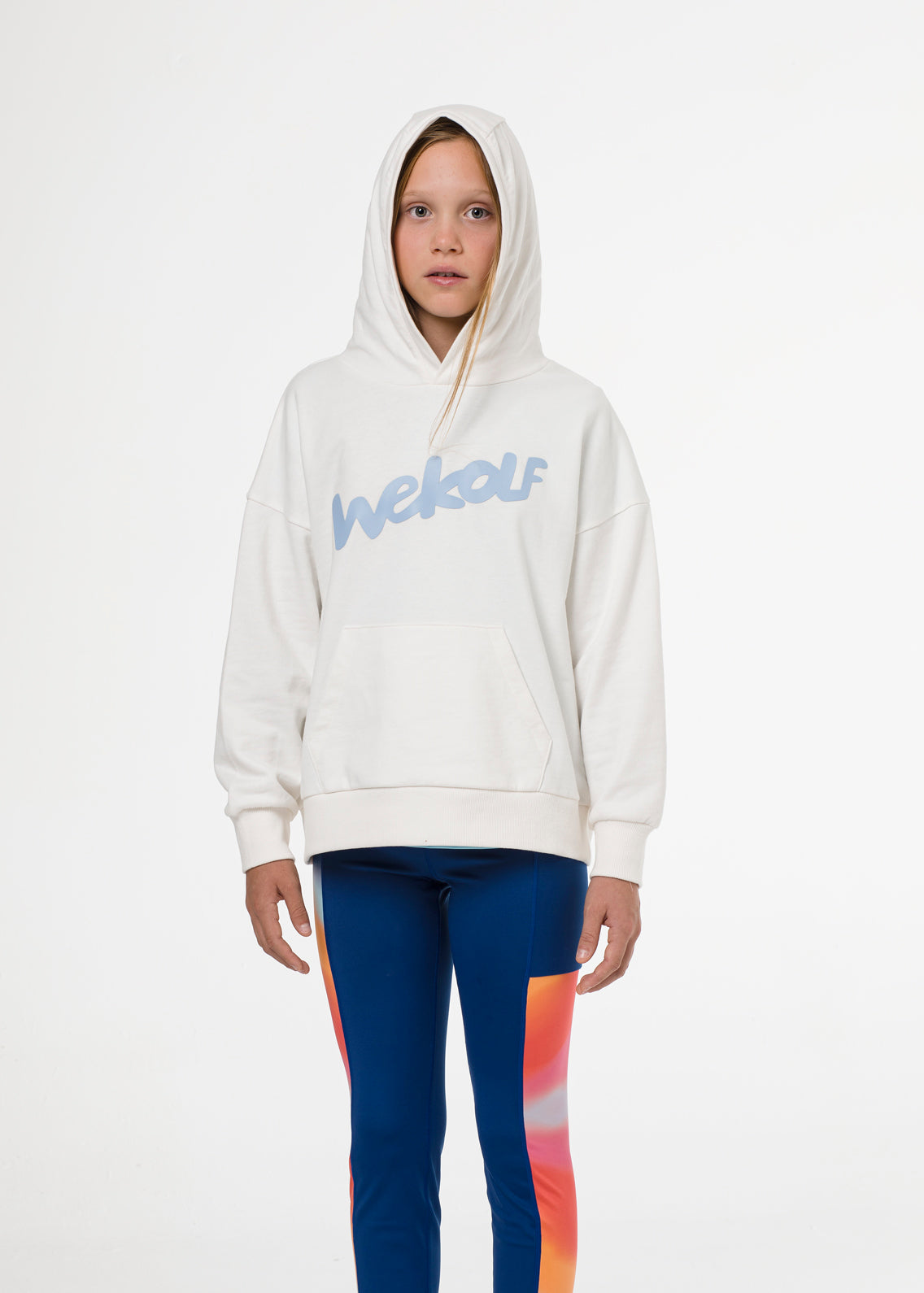White golf hoodie for boys