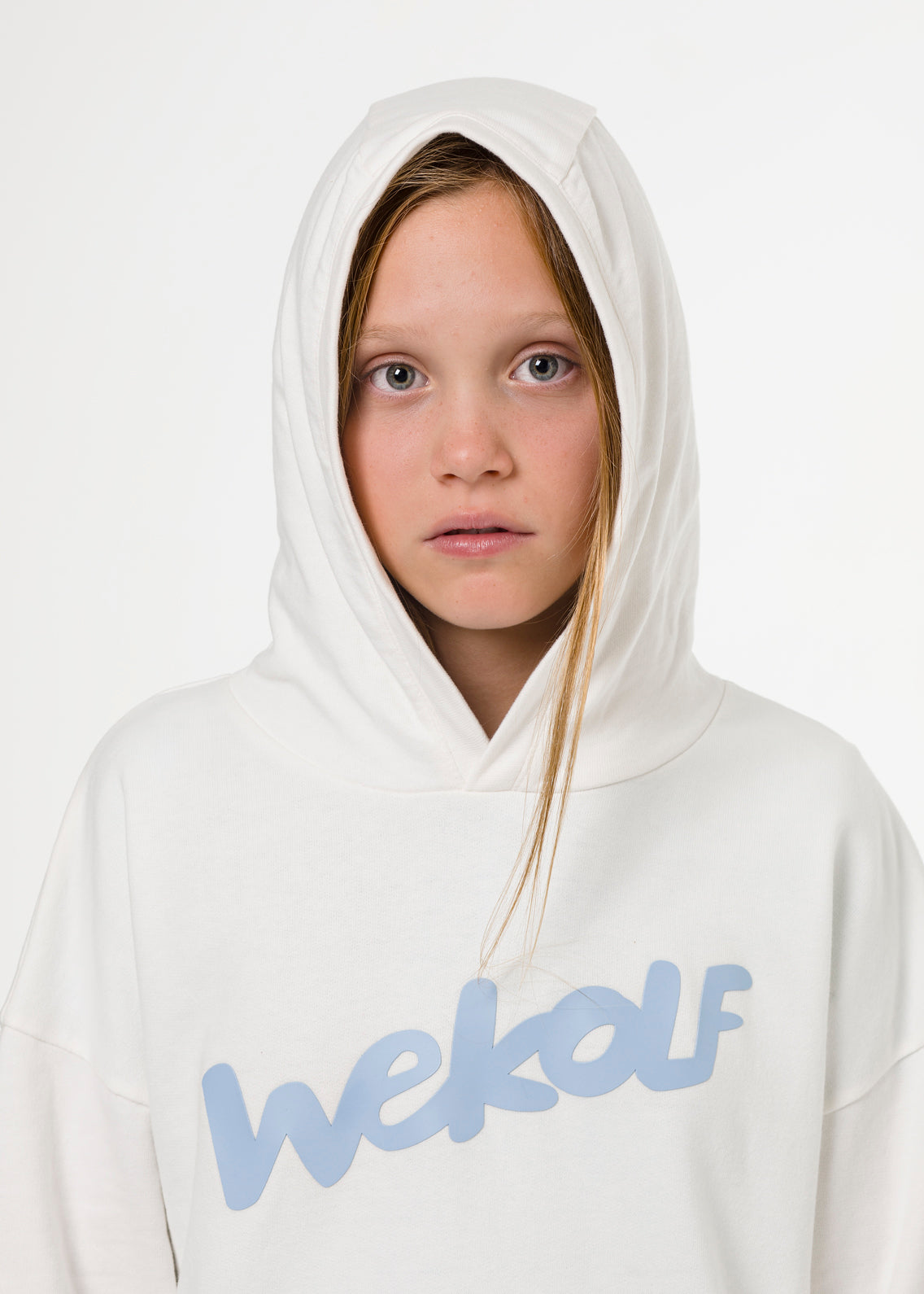 White golf hoodie for boys
