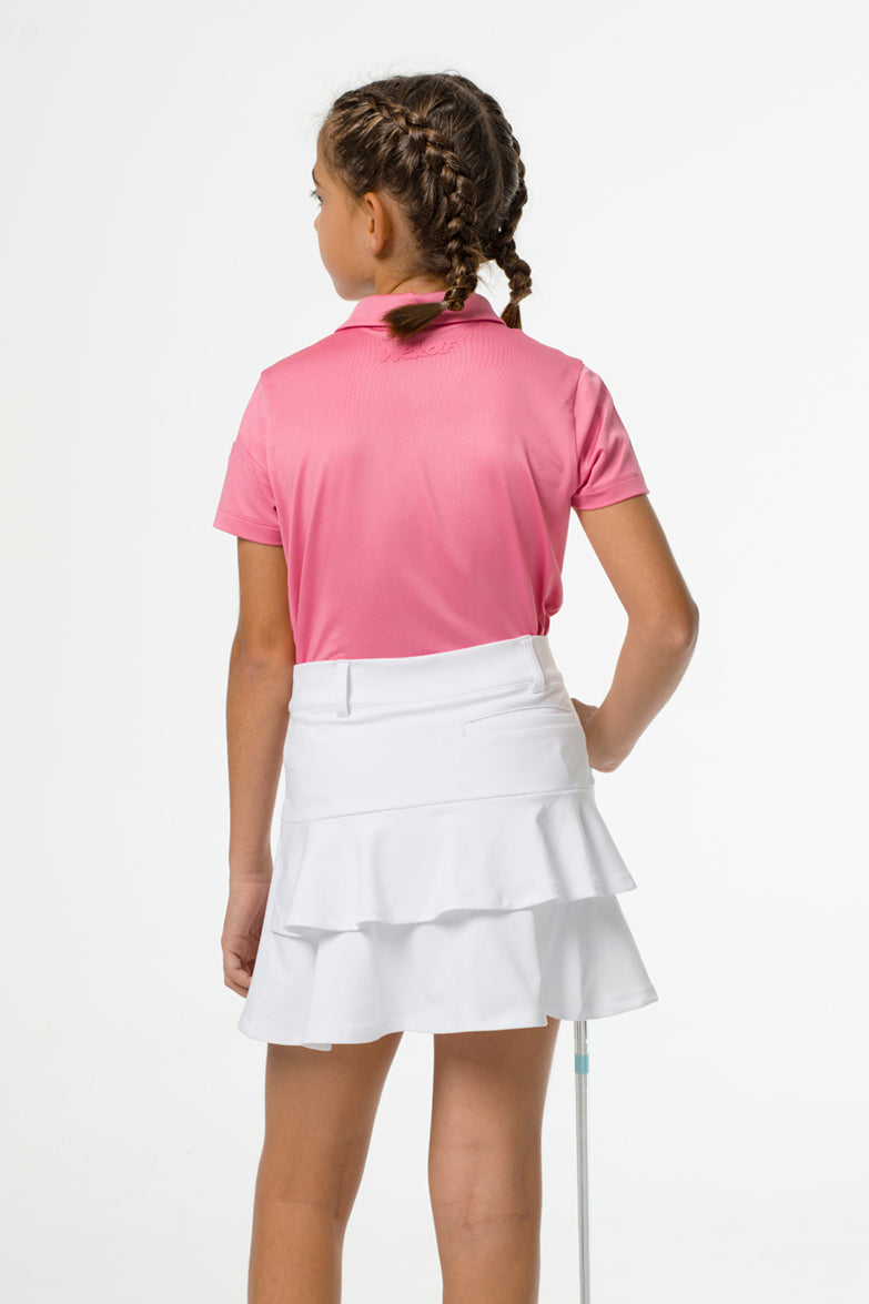 White golf pant skirt for girls