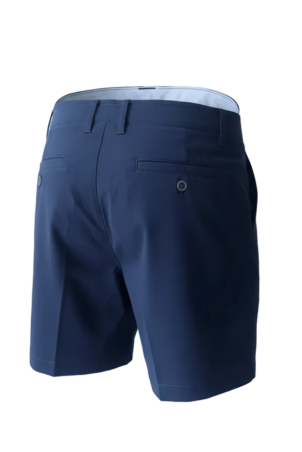 Bermuda azul marino para niña