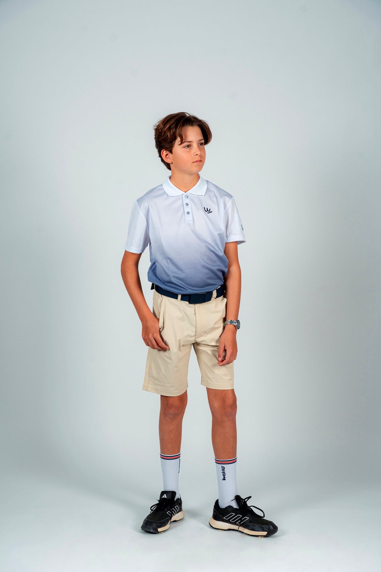 Bermuda golf beige tierra para niño