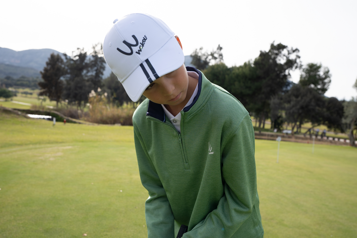 Forro polar de golf verde UNISEX